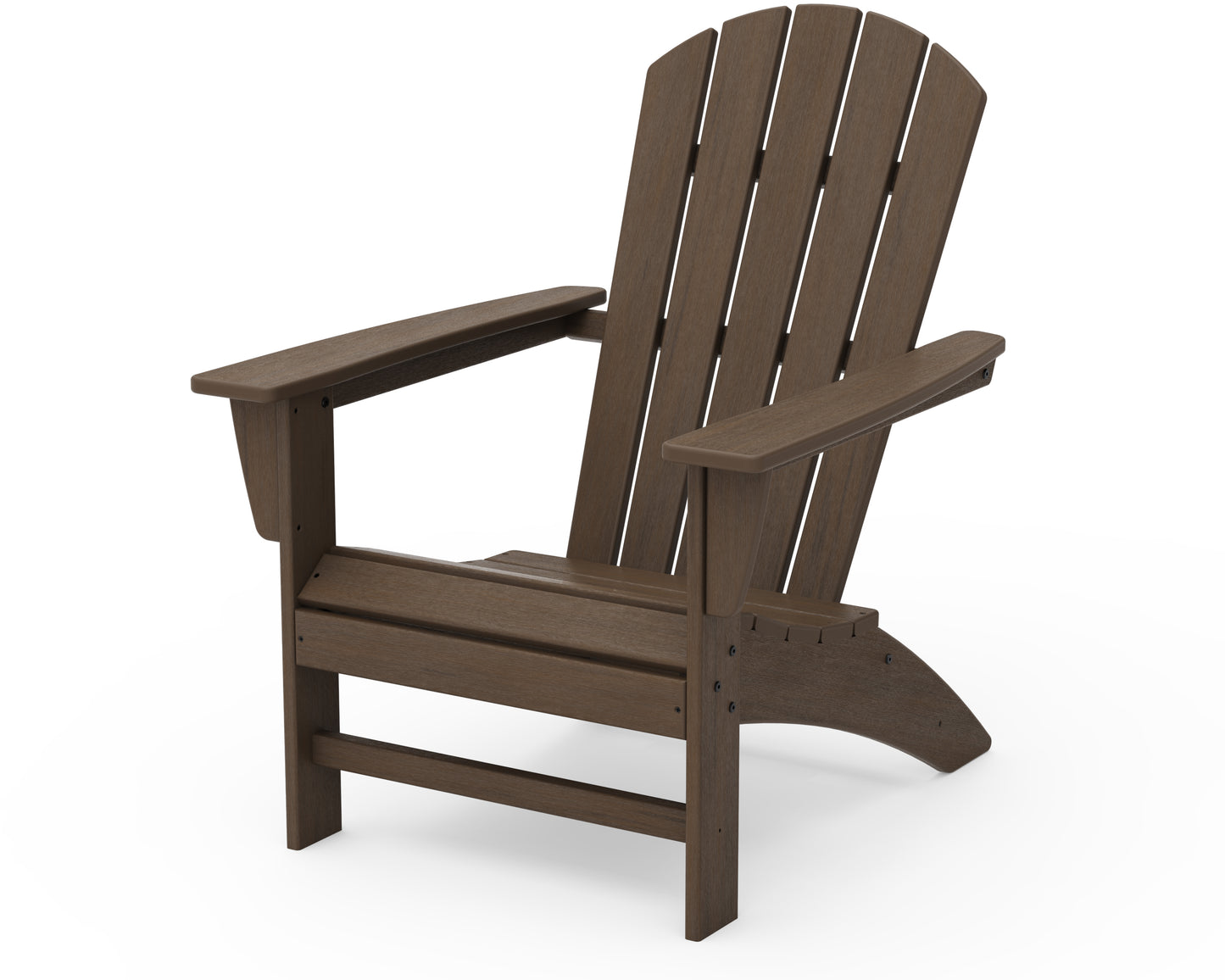 POLYWOOD® Nautical Adirondack Chair in Kona