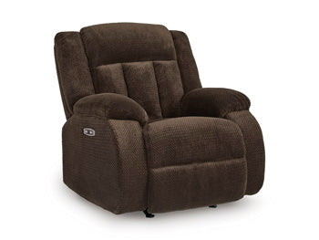 Observation Power Recliner - Chocolate