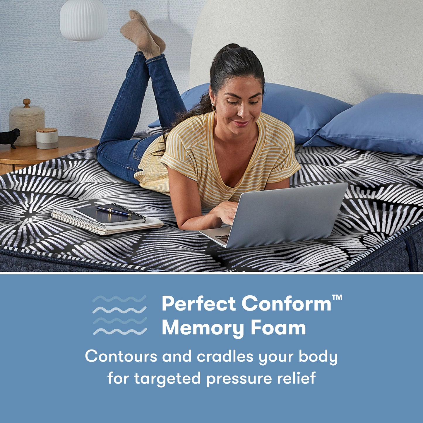 Serta Perfect Sleeper X Quilted Hybrid Queen Mattress - Max Medium