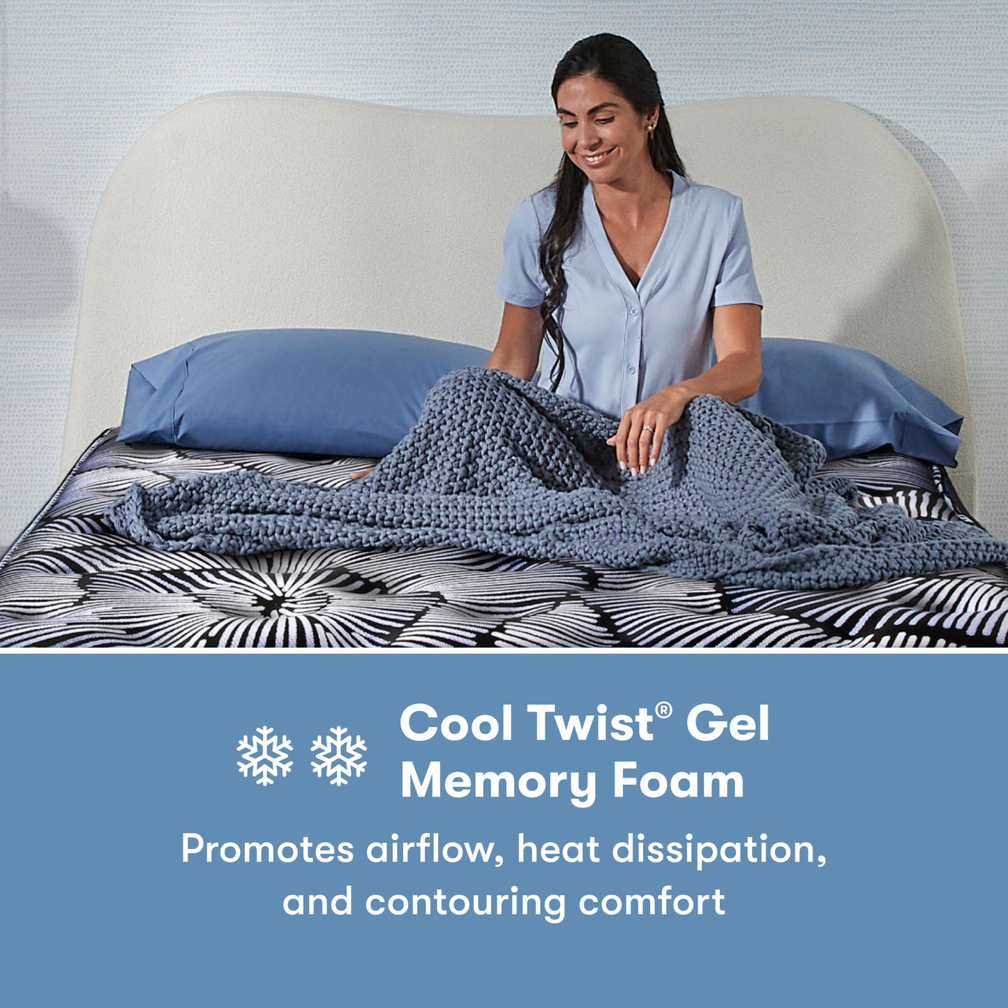 Serta Perfect Sleeper X Quilted Hybrid Queen Mattress - Max Medium