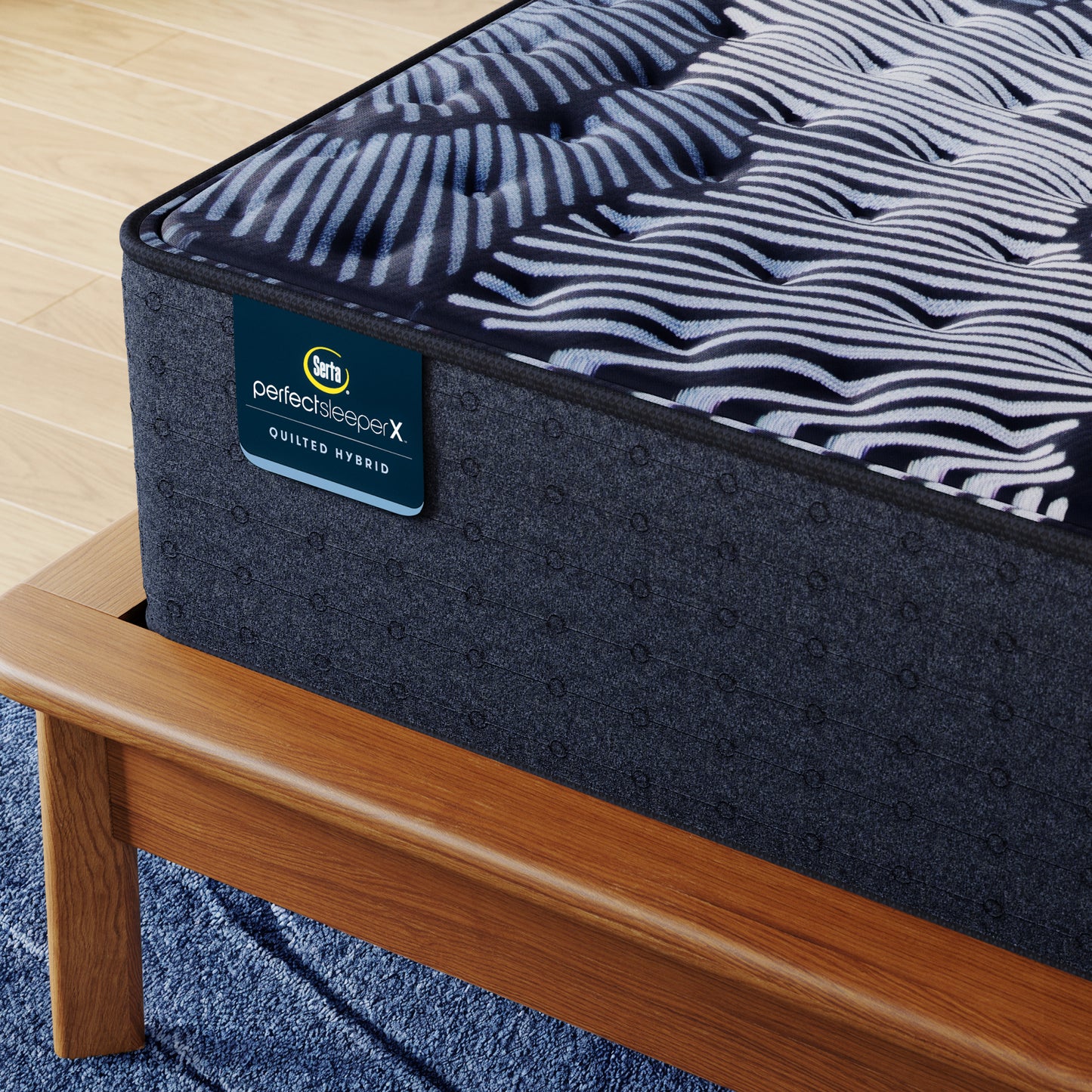Serta Perfect Sleeper X Quilted Hybrid Queen Mattress - Max Medium