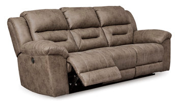 Stoneland Power Reclining Sofa - Fossil