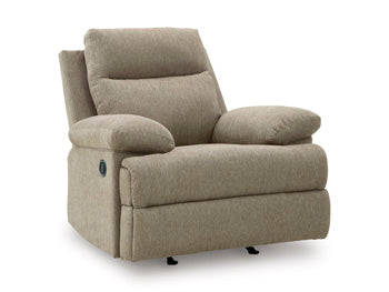 Side-Swipe Recliner - Mocha