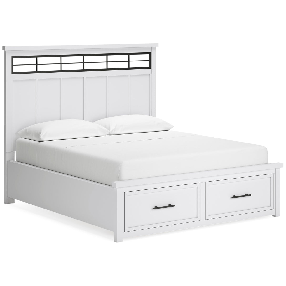 Ashbryn Queen Panel Storage Bed