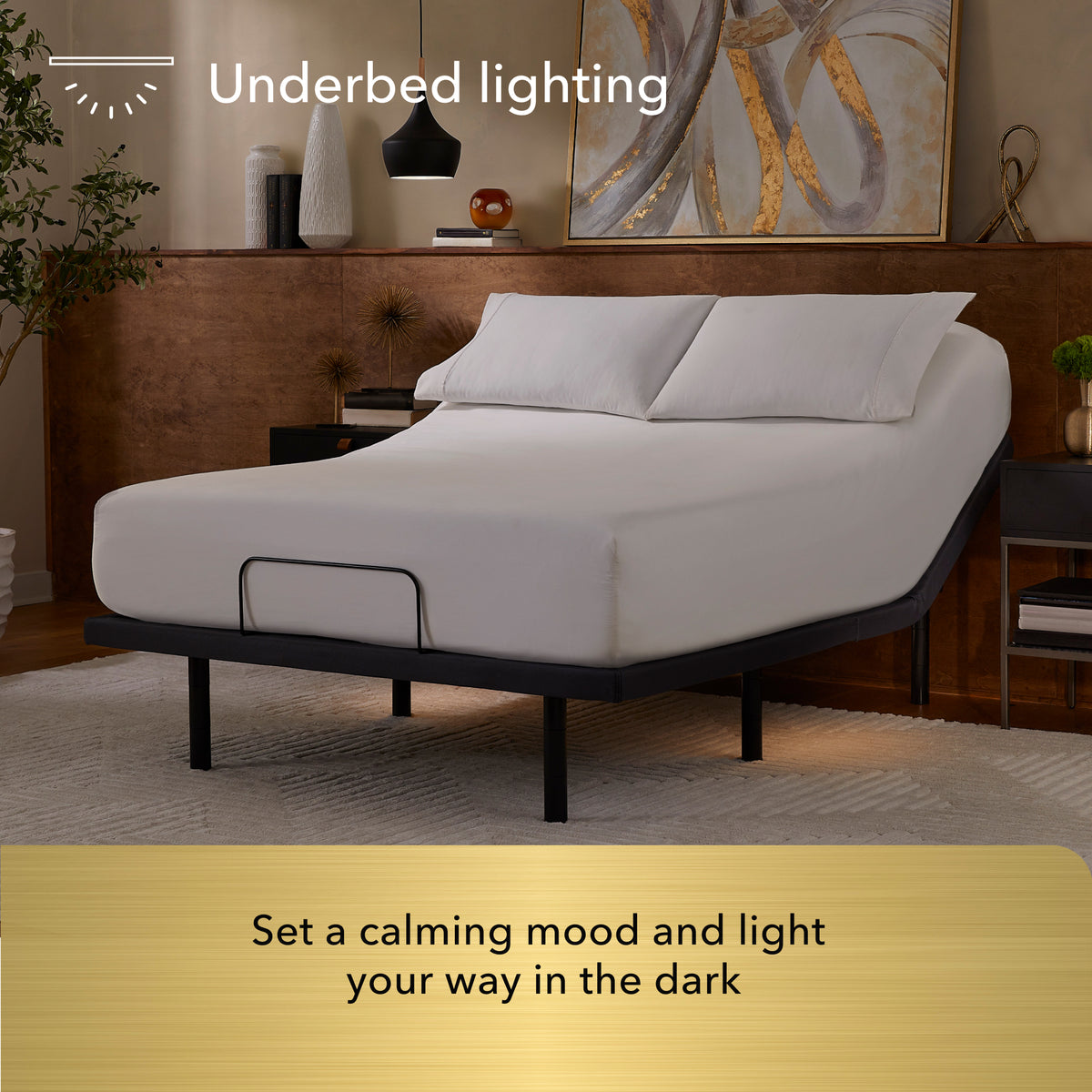 baselogic™ Gold Adjustable Base - Queen