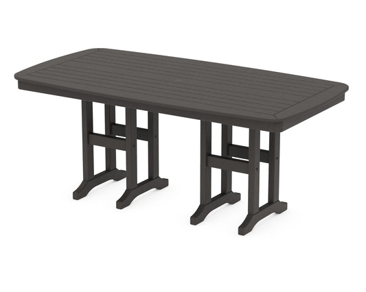 POLYWOOD® Nautical 37" x 72" Dining Table in Vintage Coffee