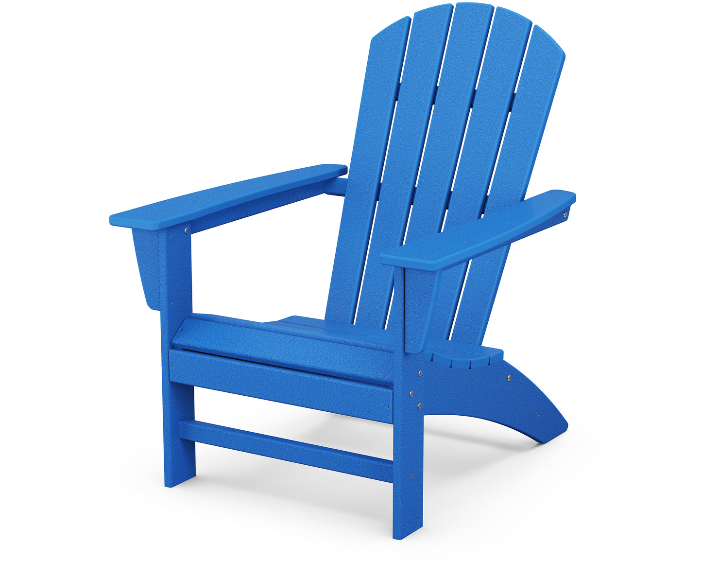 POLYWOOD® Nautical Adirondack Chair in Pacific Blue