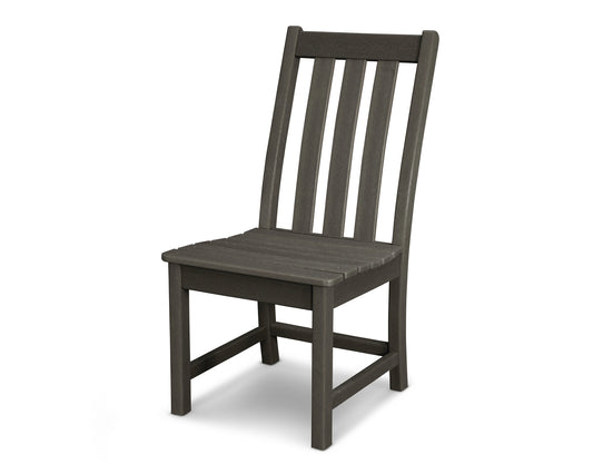 POLYWOOD® Vineyard Dining Side Chair in Vintage Coffee