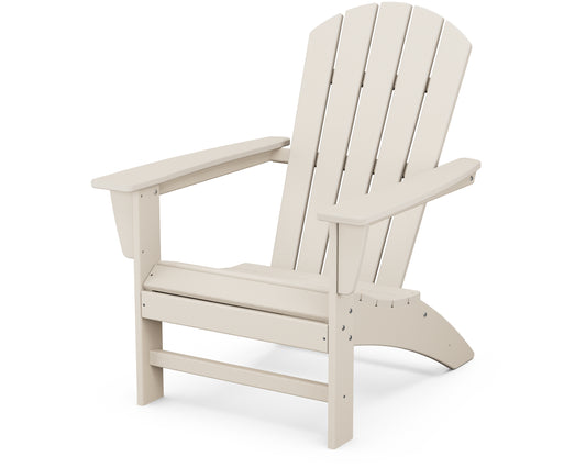 POLYWOOD® Nautical Adirondack Chair in Sand